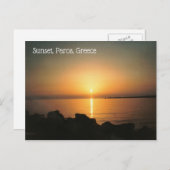 Griechische Insel Paros Postkarte (Vorne/Hinten)
