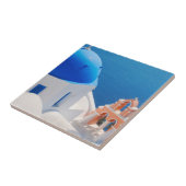 Griechische Insel Santorini Fliese (Seite)