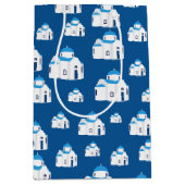 Griechische Insel Santorini Kirche Mittlere Geschenktüte (Vorderseite)