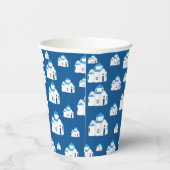 Griechische Insel Santorini Kirche Pappbecher (Rechts)