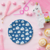 Griechische Insel Santorini Kirche Pappteller (Party)