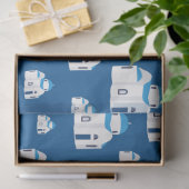 Griechische Insel Santorini Kirche Seidenpapier (Geschenk)