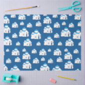 Griechische Insel Santorini Kirche Seidenpapier (Basteln)