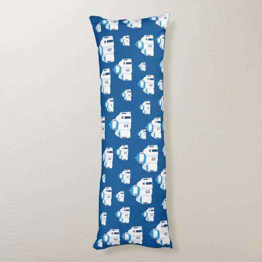 Griechische Insel Santorini Kirche Seitenschläferkissen (Rückseite (Vertikal))