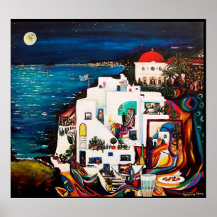 Griechische Insel Traumposter Poster