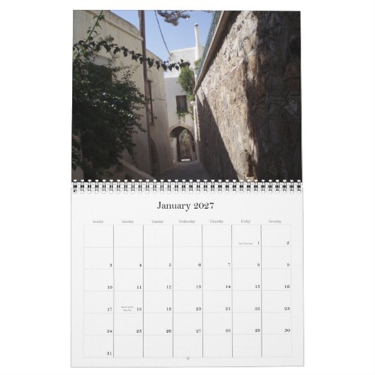 Griechische Inseln 2011 Kalender (Jan 2027)