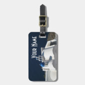 Griechische Inseln Gepäckanhänger (Vorderseite vertikal)