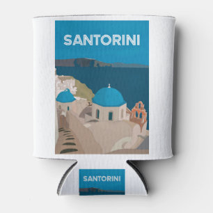 Griechische Inseln Santorini Dosenkühler