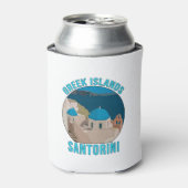 Griechische Inseln Santorini Dosenkühler (Kanne Vorderseite)