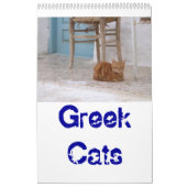 Griechische Katzen Kalender (Titelbild)