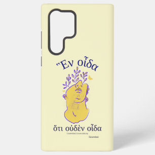 Griechische Klassiker Sokrates Philosophen Zitate  Samsung Galaxy Hülle