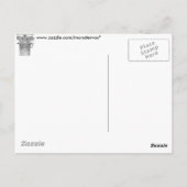 Griechische Kolonne Postkarte (Rückseite)