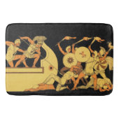 Griechische Krieger Badematte (Vorderseite)