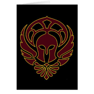 Griechische Kriegers-Karte