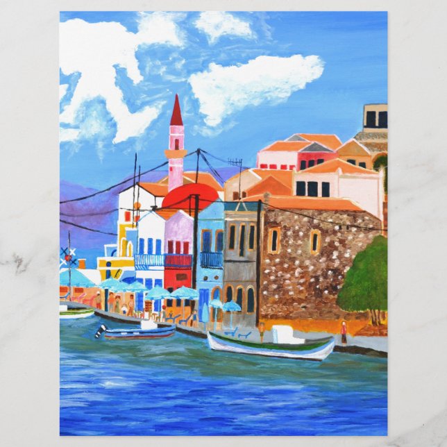 griechische Küste (Vorderseite)