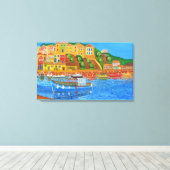 griechische Küste 2 Leinwanddruck (Insitu (Holzboden))