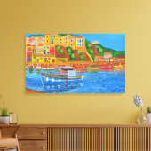 griechische Küste 2 Leinwanddruck (Insitu (Wohnzimmer))