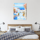 Griechische Küste 3 Leinwand Kunst (Insitu (Schlafzimmer))