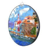 griechische Küste Dartscheibe (Vorderseite rechts)