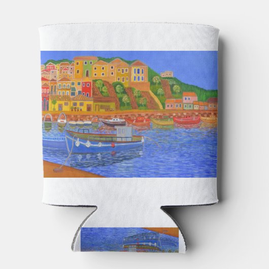 griechische Küste Dosenkühler (Rückseite)