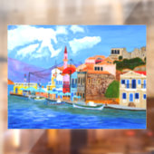 griechische Küste Fensteraufkleber (Blatt 2)