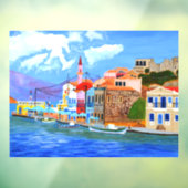 griechische Küste Fensteraufkleber (Blatt 3)