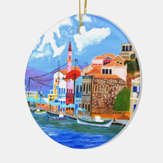 Griechische Küste Keramik Ornament (Links)