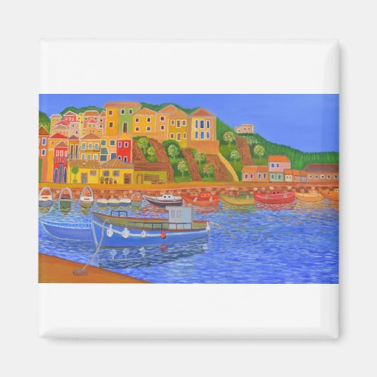 griechische Küste Magnet (Vorne)