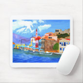 griechische Küste Mousepad (Mit Mouse)