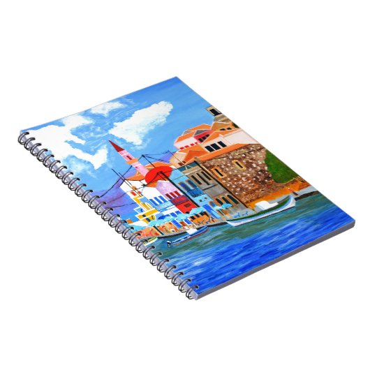 griechische Küste Notizblock (Rechte Seite)