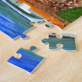 griechische Küste Puzzle (Seite)