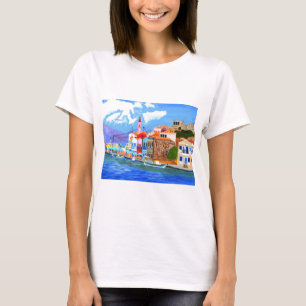 griechische Küste T-Shirt