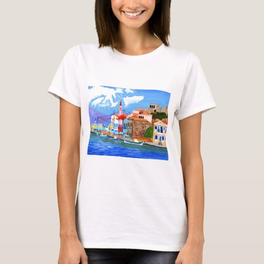 griechische Küste T-Shirt (Vorderseite)