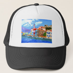 griechische Küste Truckerkappe