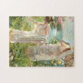 Griechische Mädchen an der Küste Joaquin Sorolla Y Puzzle (Horizontal)