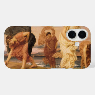 Griechische Mädchen beim Steineauflesen von Lord L iPhone 16 Hülle
