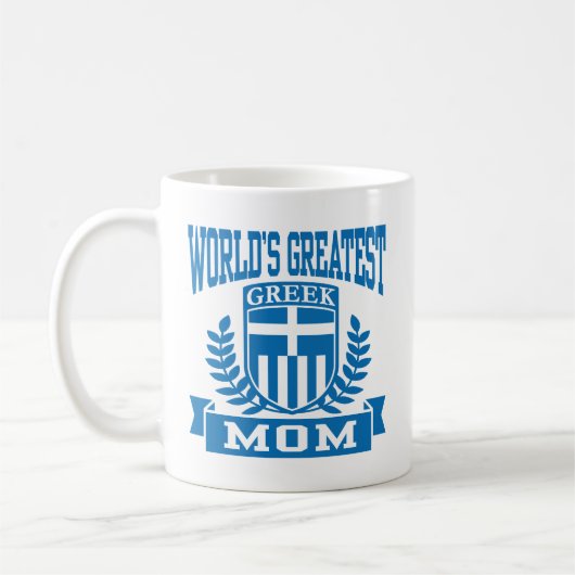 Griechische Mama Kaffeetasse (Links)