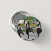 Griechische Minotaurs Dance Fantasy Art Button (Vorne & Hinten)