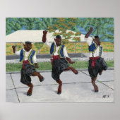 Griechische Minotaurs tanzen Fantasie Mauer Kunstd Poster (Vorne)