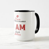 Griechische Mutter Funny Design Tasse (VorderseiteRechts)