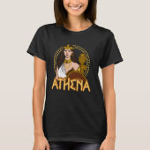 Griechische Mythologie Antike Goddess Athena Olymp T-Shirt (Vorderseite)