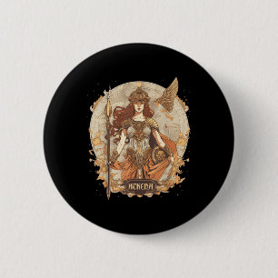 Griechische Mythologie_ Athena, Göttin der Weishei Button