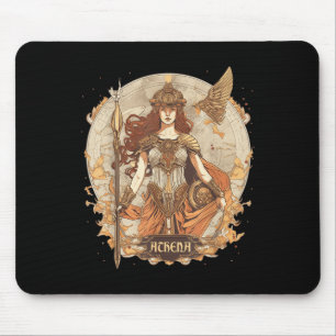 Griechische Mythologie_ Athena, Göttin der Weishei Mousepad