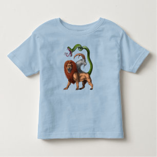 Griechische Mythologie Chimera Kleinkind T-shirt