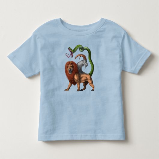 Griechische Mythologie Chimera Kleinkind T-shirt (Vorderseite)