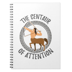 Griechische Mythologie-Geschenk-Zentrum für Aufmer Notizblock