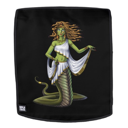Griechische Mythologie Goddess Medusa Rucksack (Abnehmbare Front)