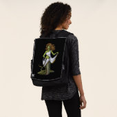 Griechische Mythologie Goddess Medusa Rucksack (Ausgewaschen)