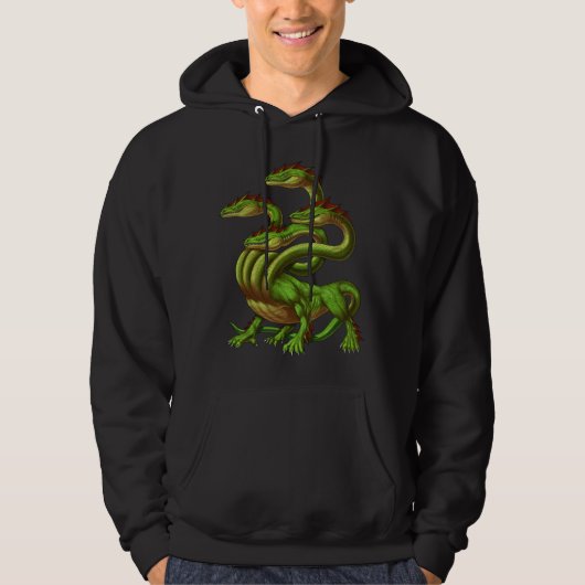 Griechische Mythologie Hydra Hoodie (Vorderseite)