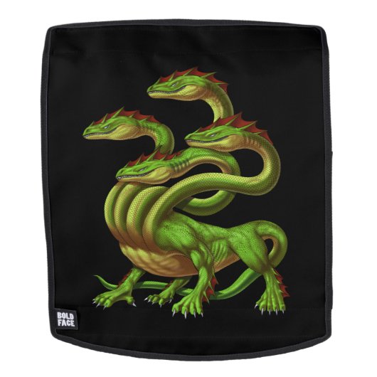 Griechische Mythologie Hydra Rucksack (Abnehmbare Front)